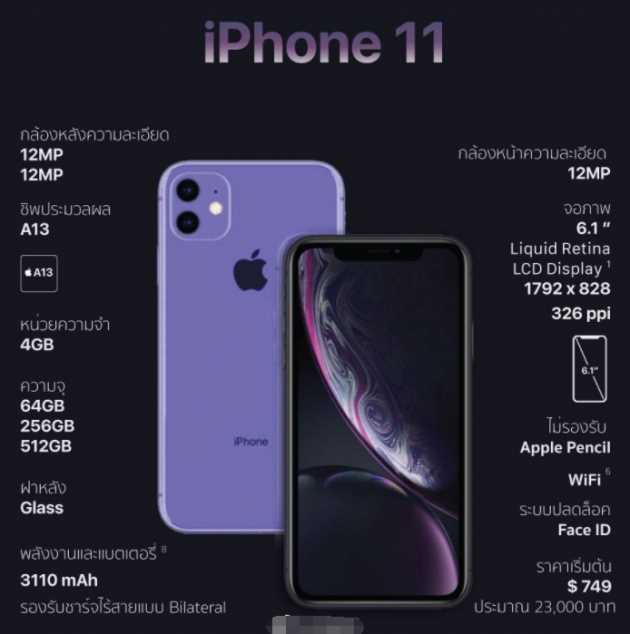 iphone11配置参数是什么 iphone11配置是什么