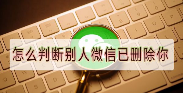 怎么判断别人微信已删除你